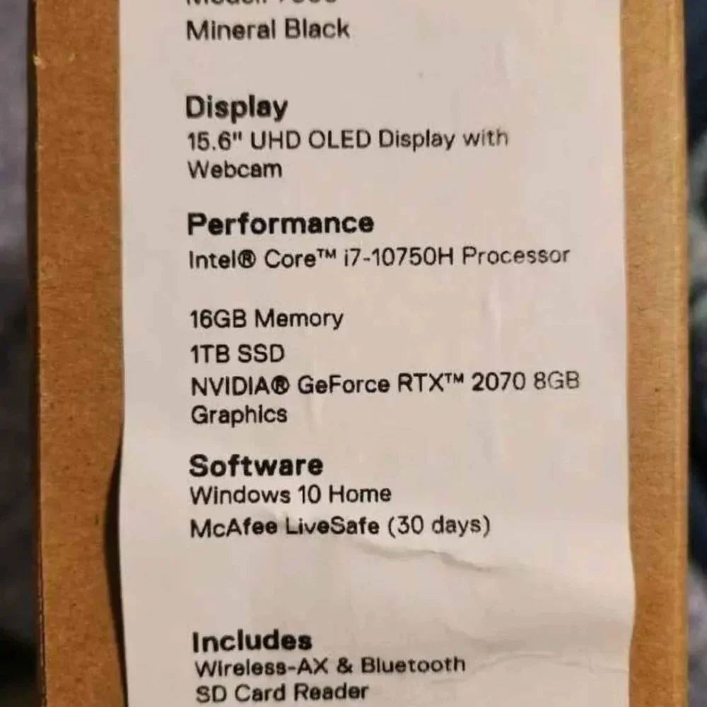 Gaming Laptop Dell G7 15